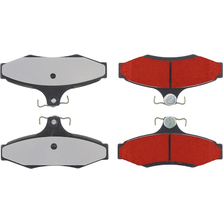 Centric Parts PQ PRO DISC BRAKE PADS 500.0724
